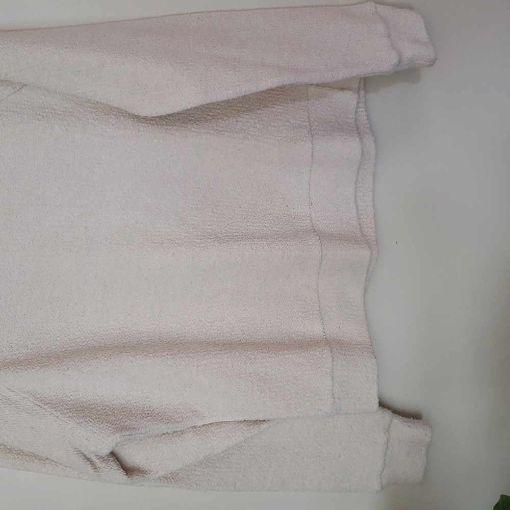 Textile Elizabeth and James terrycloth feel loose crew neck pullover sweatshirt - Picture 3 of 8